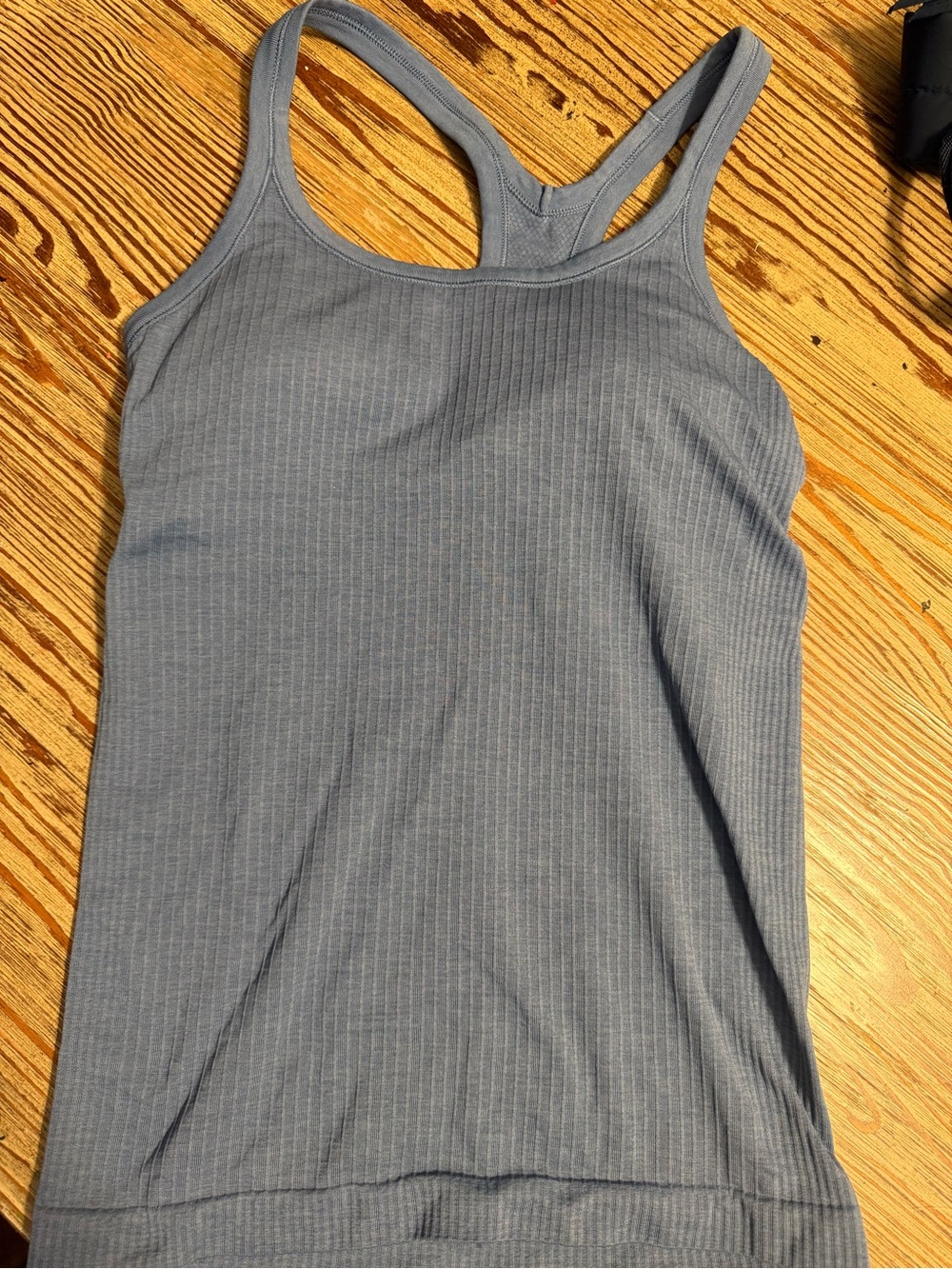 lululemon athletica Ribbed Racerback Tank - Slate Gray